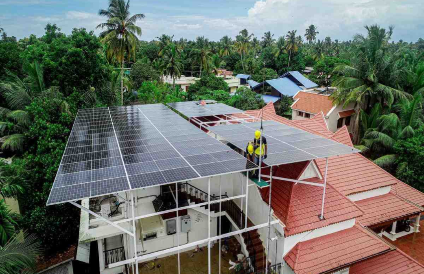 Blusun Solar Plant Installation